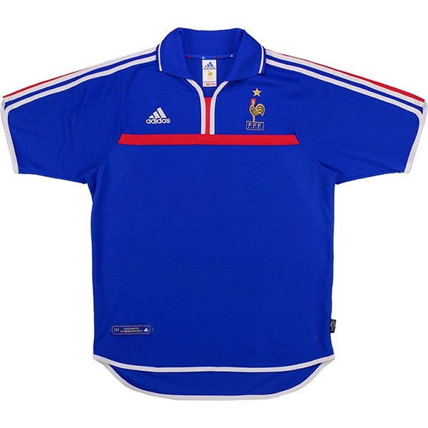 Camiseta Francia 1ª Retro 2000 Azul